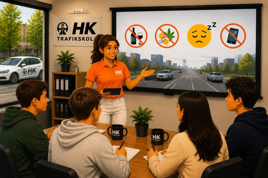 Riskutbildning del 1 i klassrum